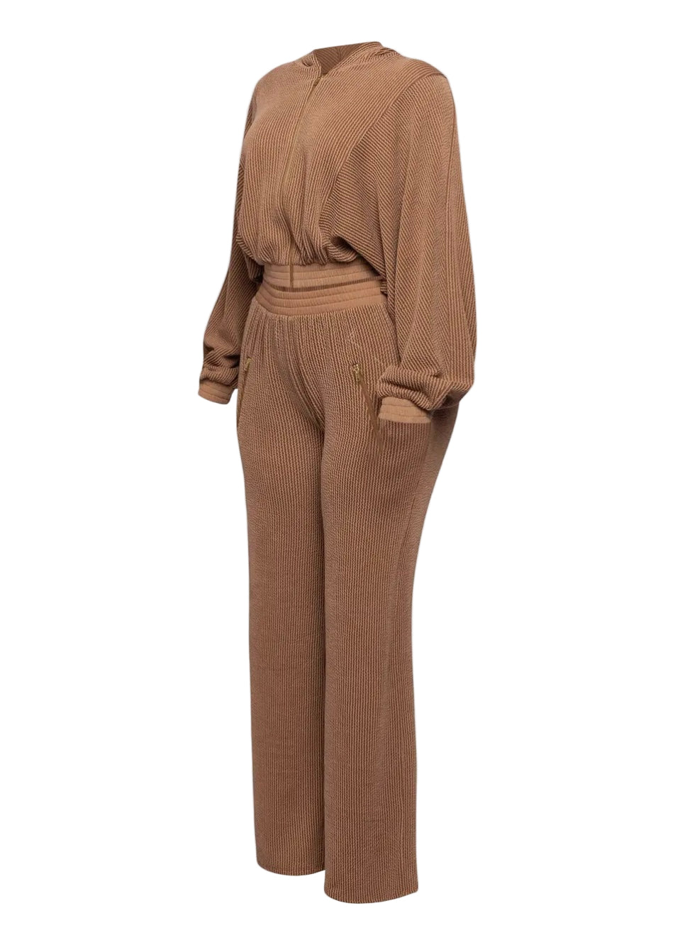 Zip Up Hoodie Pants Set