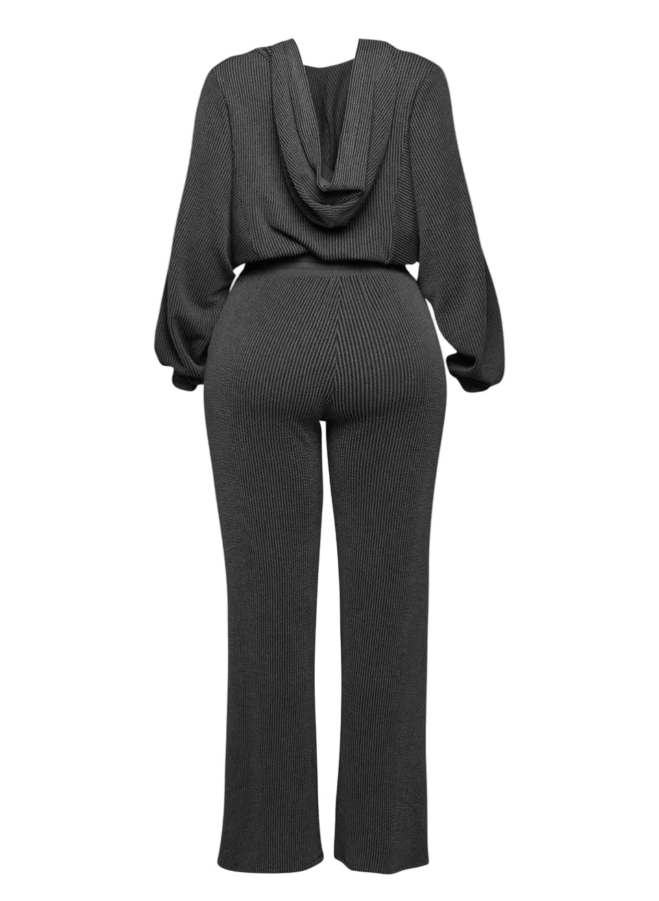 Zip Up Hoodie Pants Set