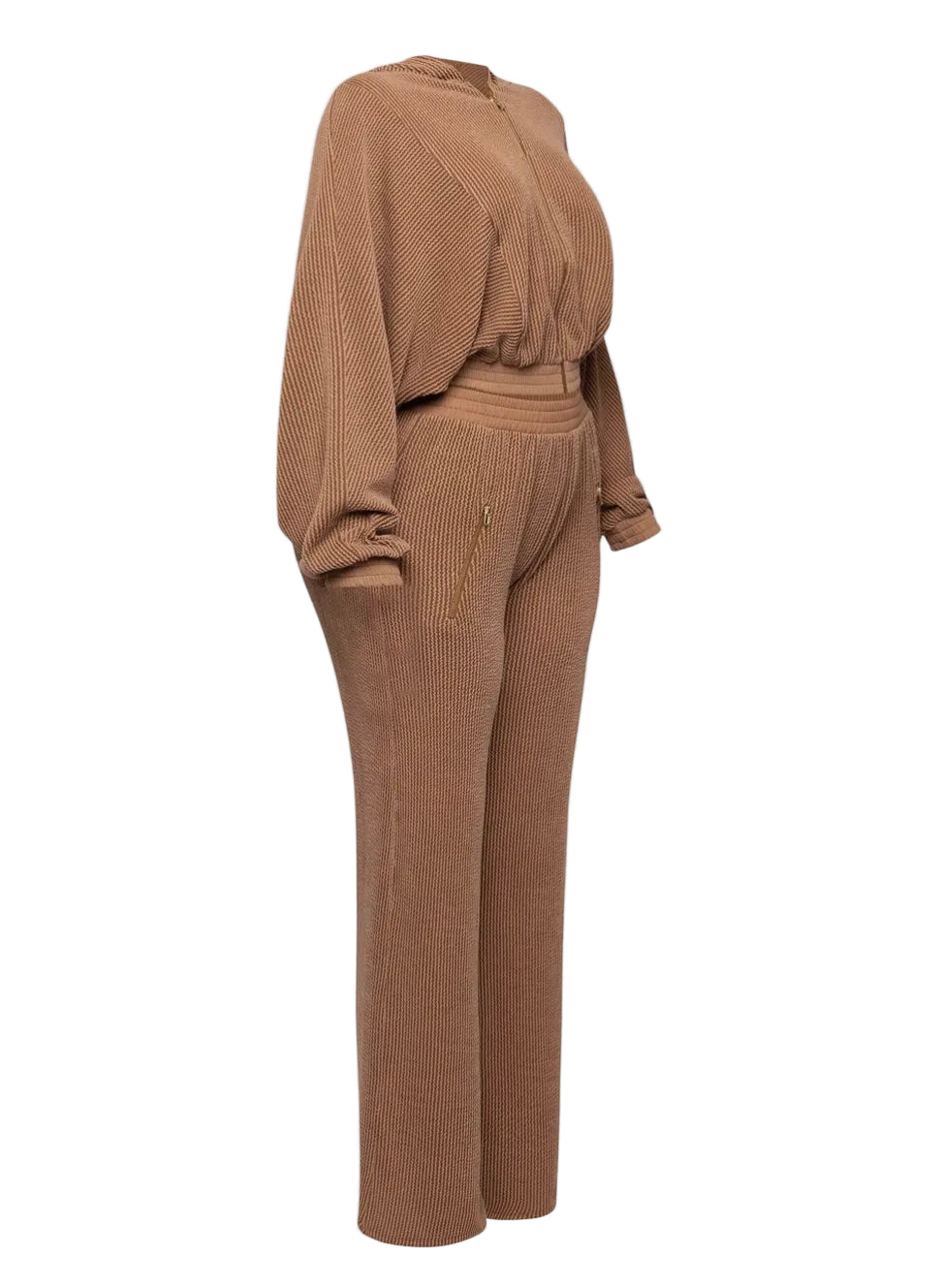 Zip Up Hoodie Pants Set