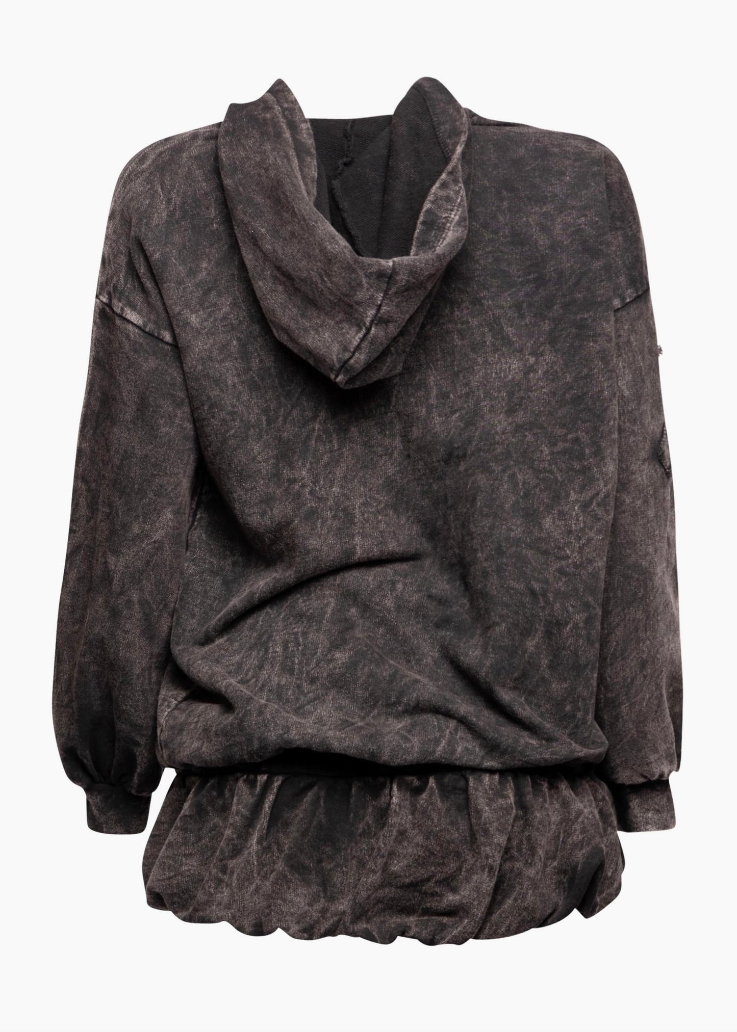 Holy Cross Hoodie & Bubble Mini Skirt Set